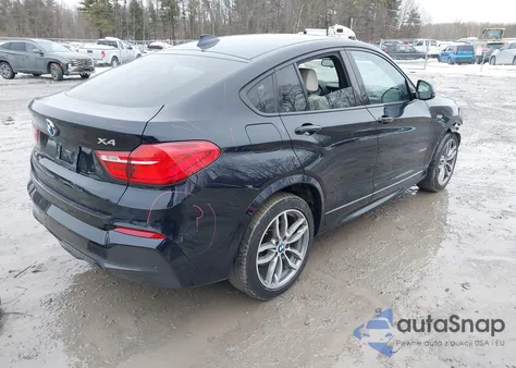 2016 BMW X4 xDrive35I z USA, uszkodzony, nr VIN 5UXXW5C56G0N91753
